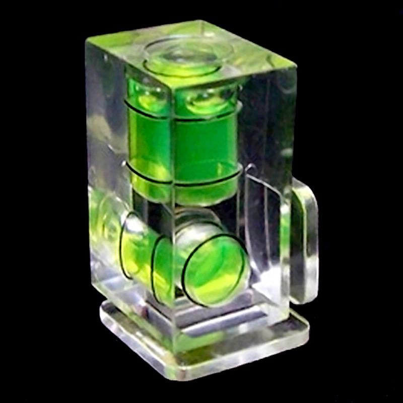 Uniwersalny 3-osiowy poziomica bąbelkowa na gorącą stopkę, poziomica 3D do aparatów DSLR Canon/Nikon/Pentax