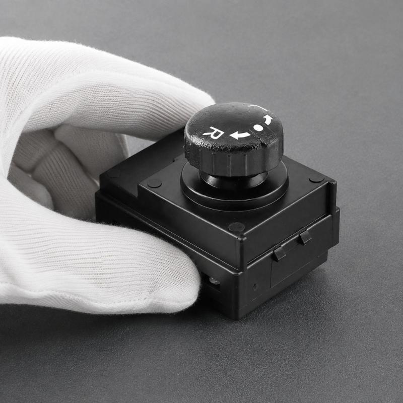 Side Mirror Adjustment Control with ABS Injection-Molded Housing, Marked Round Knob, and Part Number A4518200410 for Vehicle Mirror Repair