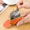 Retro Mini Lock Clip Coin Purse Daily Portable Cute Handheld Lipstick Storage Bag for Girls Kiss-lock Simple Key Bag Coin Pouch