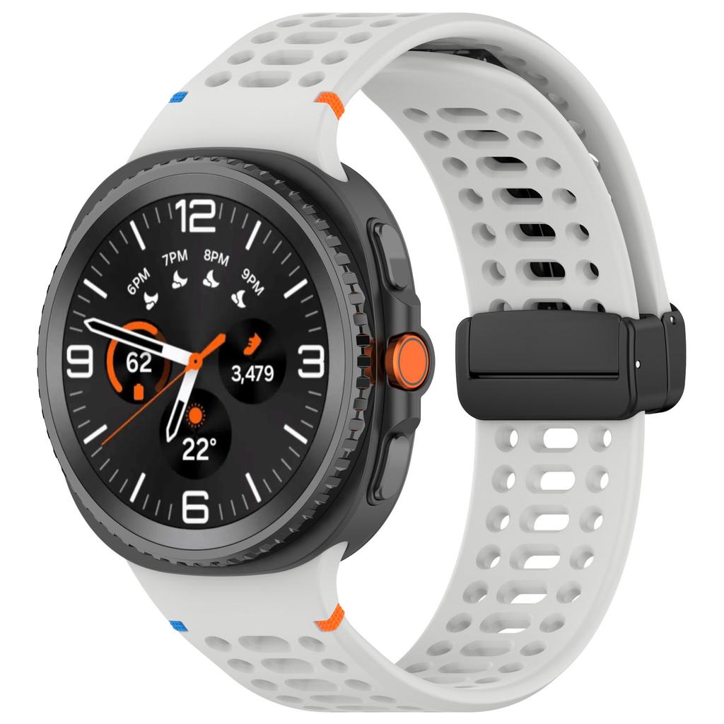 Magnetic Buckle Strap for Samsung Galaxy Watch 8 Classic 46mm Silicone Band for Galaxy Watch 8 44mm 40mm Accessories