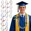 Creative Double-layer Ribbon Graduation Wreath Woven Necklace Ribbon Lanyard Honor Cord Handmade Sash