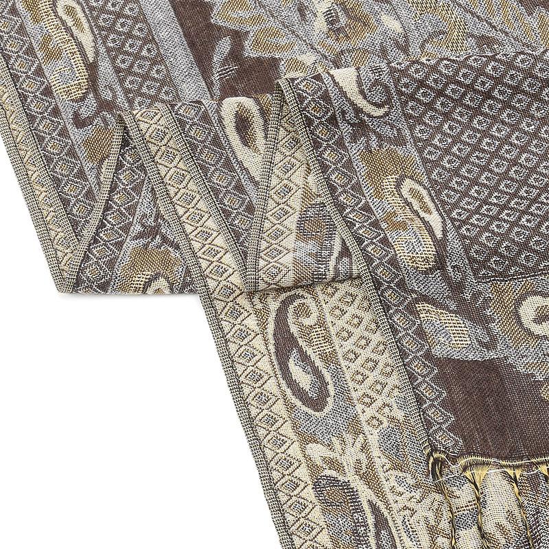 Sjal Vår Och Sommar Mångsidig Sjal, Imitation Kashmir Bekväm Sjal Huvudduk