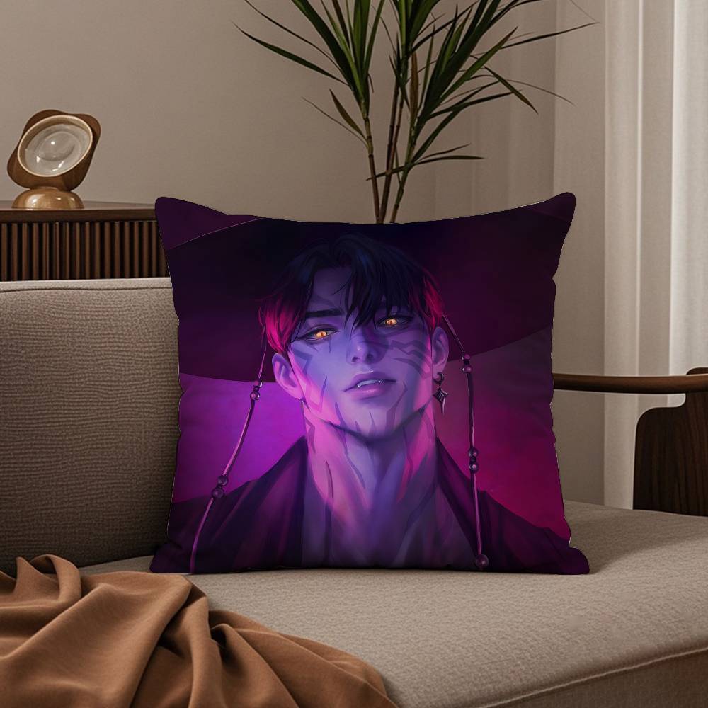 Korean Saja B-Boys KPOP Pillow Case Good Print Pillowcase Living Room Sofa Cushion Cover Bedroom Room Decor