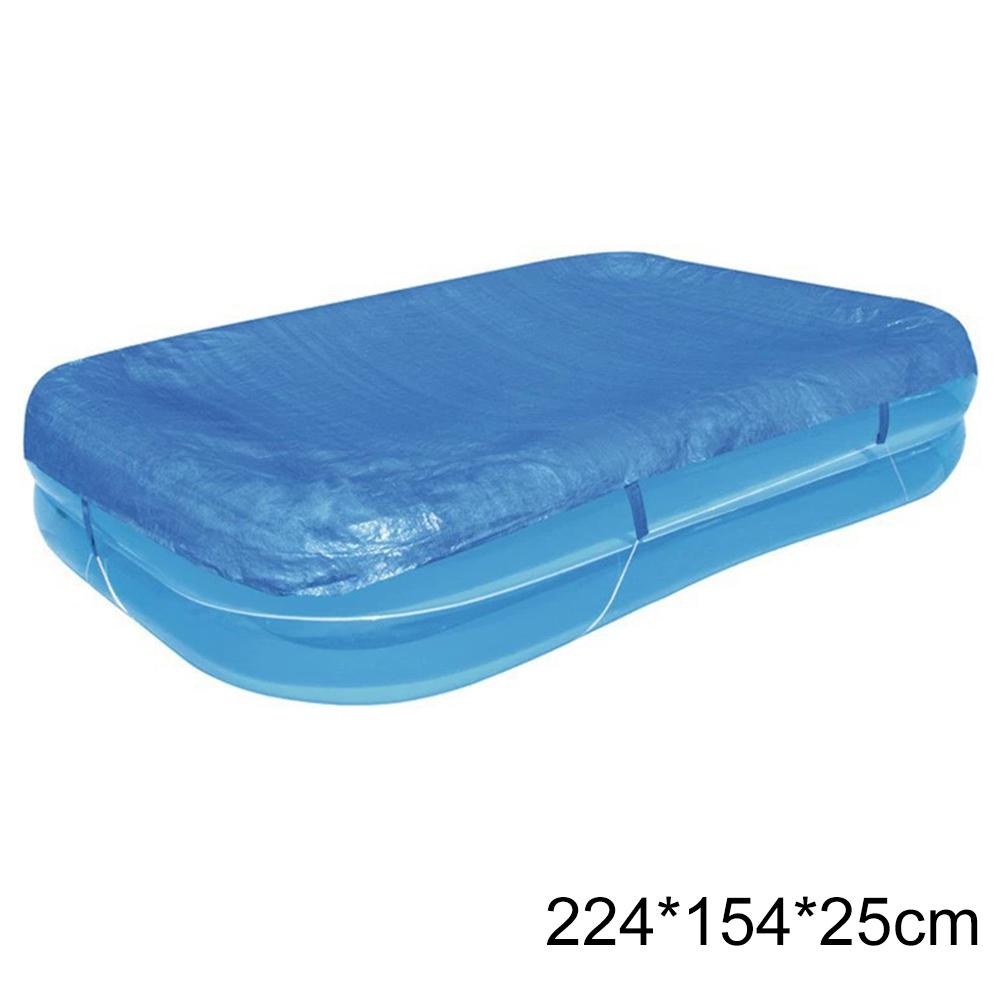 

Waterproof Cover for For home Swimming Pools Easy to Store PE Tarpaulin Excellent Protection Against Dust and Debris 230x160x25cm