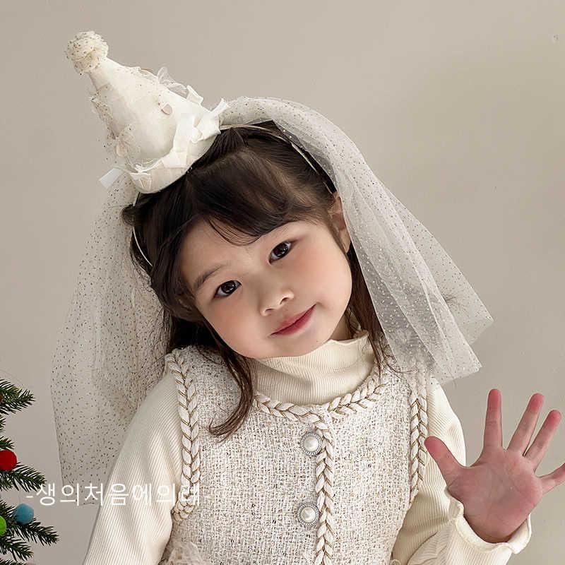 Little Princess Party Veil Hairband - Birthday Photo Prop & Decoration