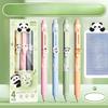 Kaba Xiong Push-type Erasable Pen for Students Special Third Grade Gel Pen Children's Thermal Magic Mo Easy-to-wipe Round Beads