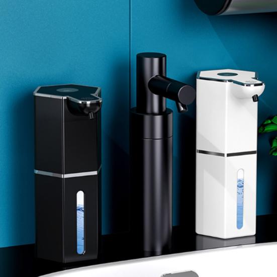 Touchless Automatic Soap Dispenser 360ml Capacity Rechargeable Sensor Liquid Dispenser IPX5 Waterproof Design Wall Mountable Soap Dispenser