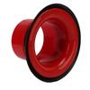 Drum Enhancer ABS Rubber Bass Drums Kick Boost Accessories with Opening Protective StickerRed