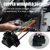 H4 Bulb Socket Wiring Harness Extension Kit Female Lamp Holder