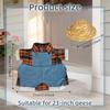 Hot 2pcs/set Goose Costume - Perfect for 23-inch Cement Goose Statue Awn, Porch, Garden And Patio Outdoor Decorations