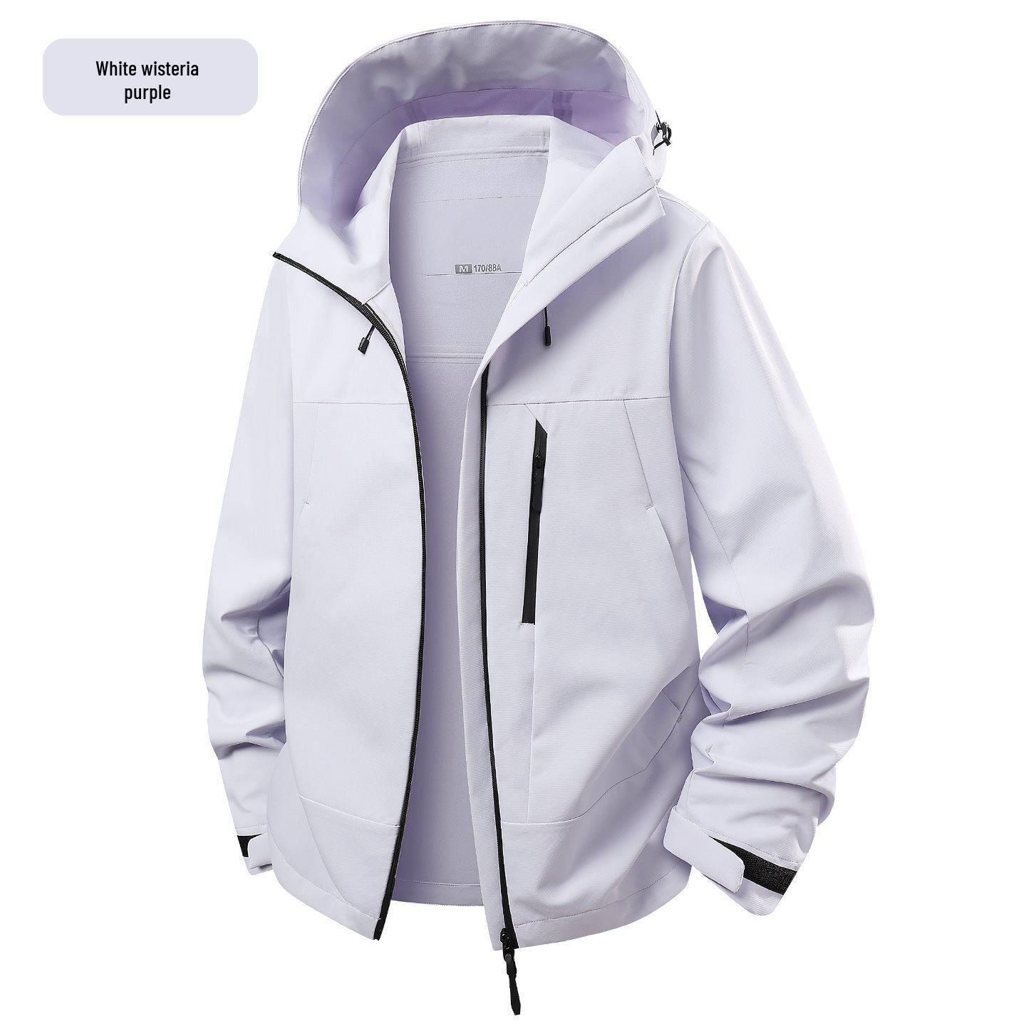 2026 Spring/Summer Camel Outdoor Jacket: Half-Sealed, Waterproof, Unisex, Three-Proof Coat for Couples XL