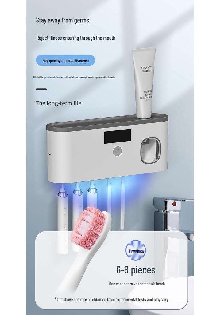 UV Sterilizer & Holder for Electric Toothbrushes