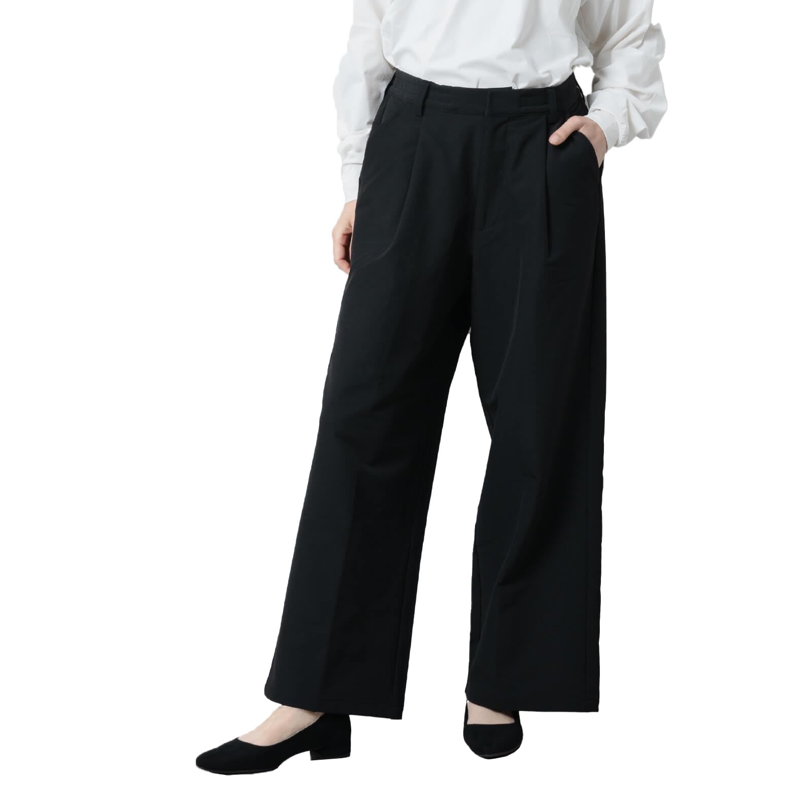 Ametohare Warm Wide Pants AH-1013 Women s чёрный