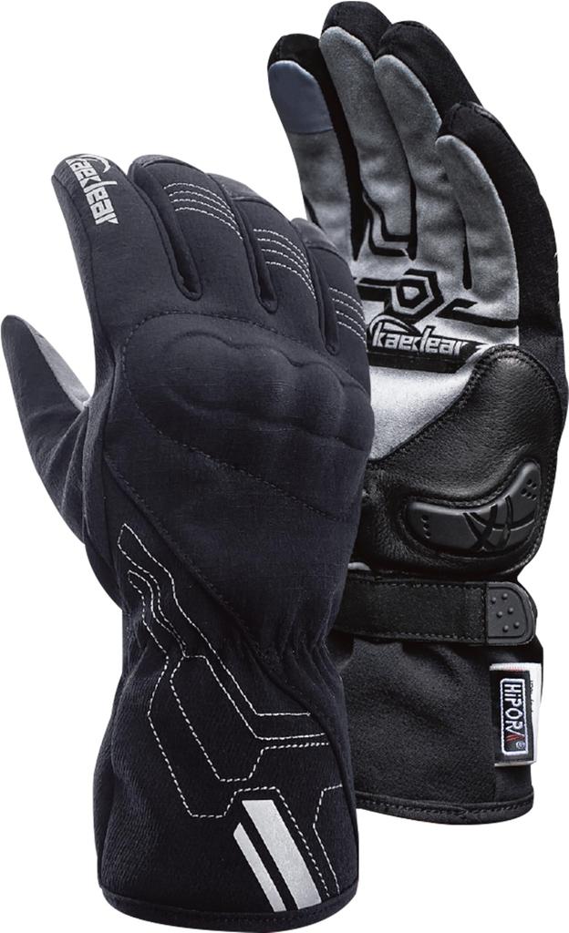 Kaedear Thermo Motorcycle Cold Carbon Smartphone Street+ Gloves, Winter, Weather, Spring/Autumn, Fiber, Protective, Compatible, Windproof,