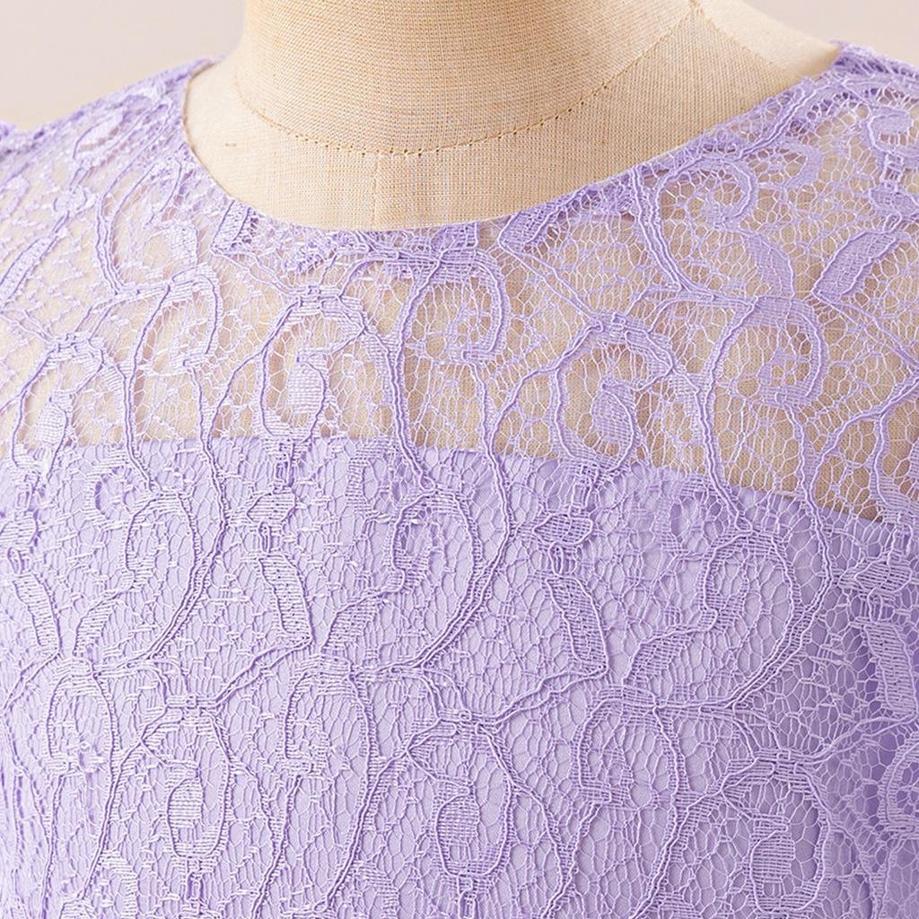 Flower Girl Princess Dress For Weddings Summer Kid Formal Bow Long Gown For School Evening Party Children New Year Cloth D0033S