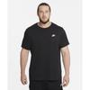 Nike SporTswear Club T shirT M   Black whiTe  Ar4999 013