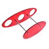 3 Holes Reusable Detachable Transparent Acrylic Ice Cream Cone Holder Party Diy