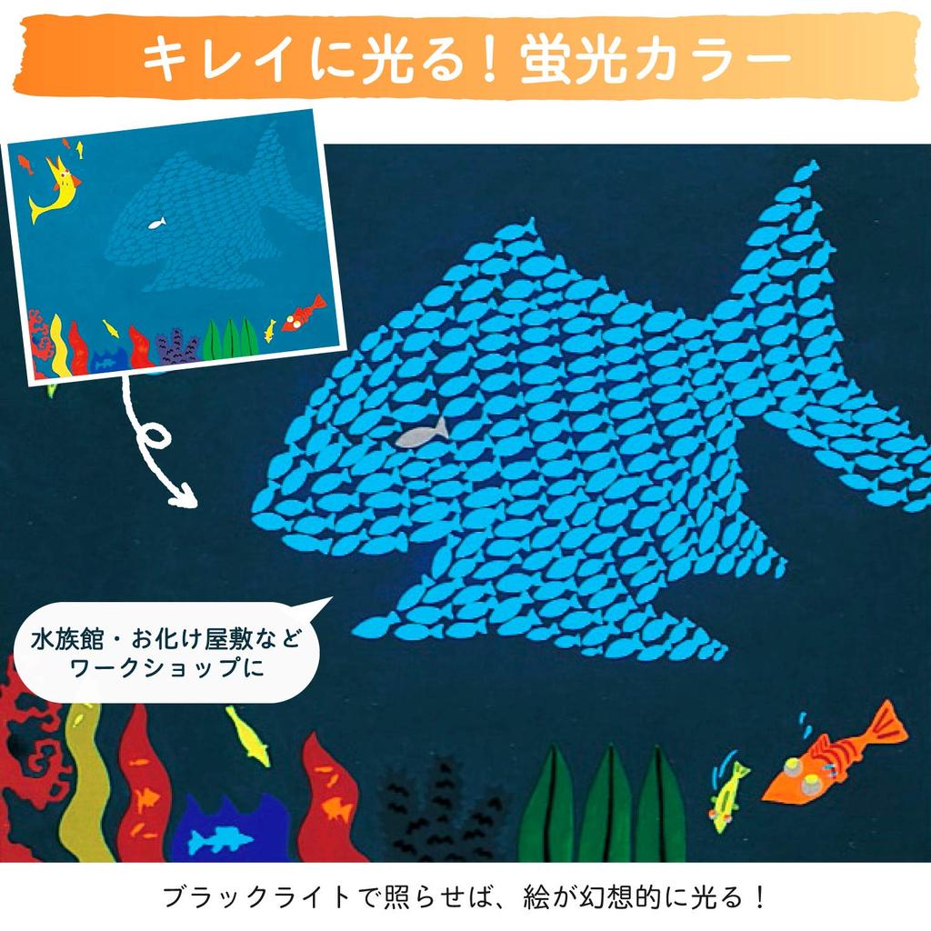 Sakura Acrylic Poster Fluorescent Cray-Pas Color, Blue, 200ml, ETPW200P#336