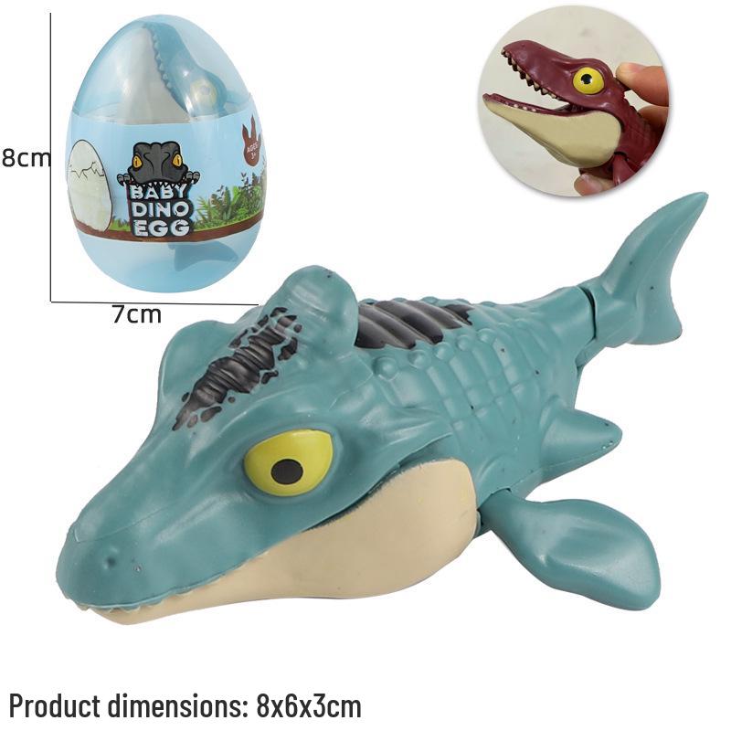 Cross-Border Tyrannosaurus Rex Articulated Dinosaur Egg Pack Toy