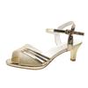 New Peep Toe High Heeled Women Sandals Fashion Ladies Summer Shoes Brand Spike Heels 6cm Gold Silver Shoes for Women