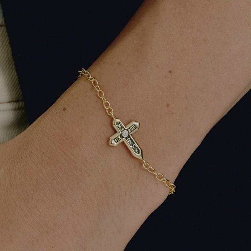 

Gaman Gold Crux Tempus Bracelet Silver