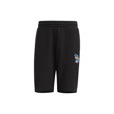 Originals Trefoil Cartoon Print Casual Shorts Men Bottoms Black IA9067