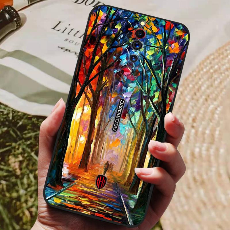 For Nubia Red Magic 5G Case Soft Silicon Cover Phone Case for ZTE Nubia Red Magic 7 Pro 5G 5S Cases Redmaic 5G 7Pro Fundas Coque