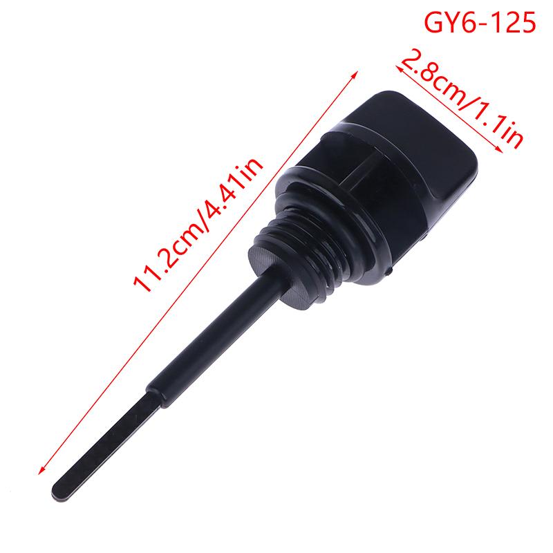 

Black Oil Dipstick For Modified Off-Road Motorcycle For Cg-125 Gy6-125 Jh-70 R For Motorcycle And Car GY6-125