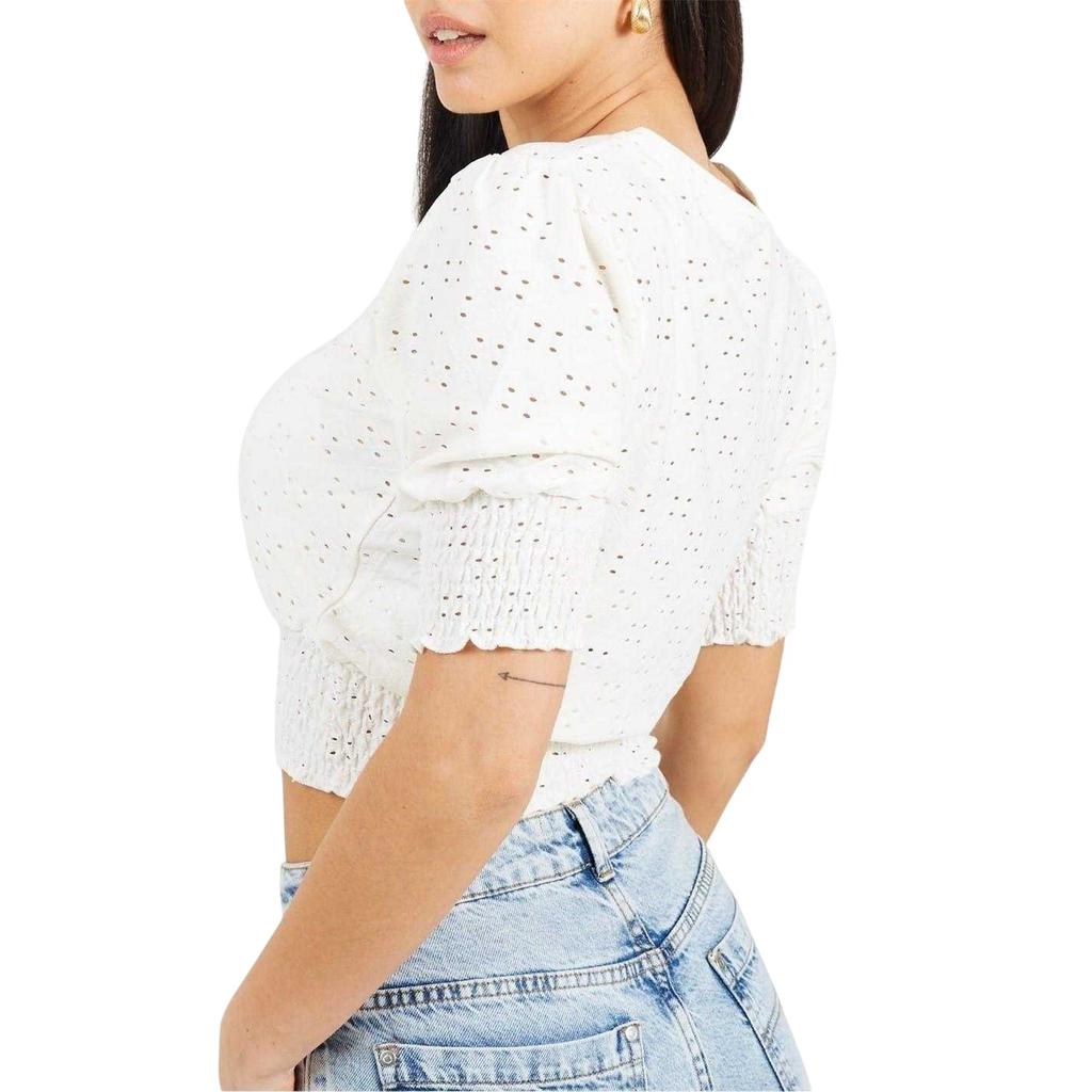 Brave Soul Womens/Ladies Shirred Top