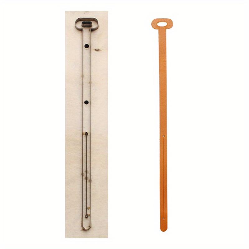 Practical Leather Template for Bag Ornament Long Connecting Belt Leather Cutting Mould DIY Lanyard Handmade Leather Punching Die