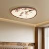 Ultra-Thin Pebble Ceiling Light with Song Dynasty Ink Aesthetics