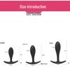 Silicone G-Spot Anal Plug Massager for Female Orgasm Enhancement