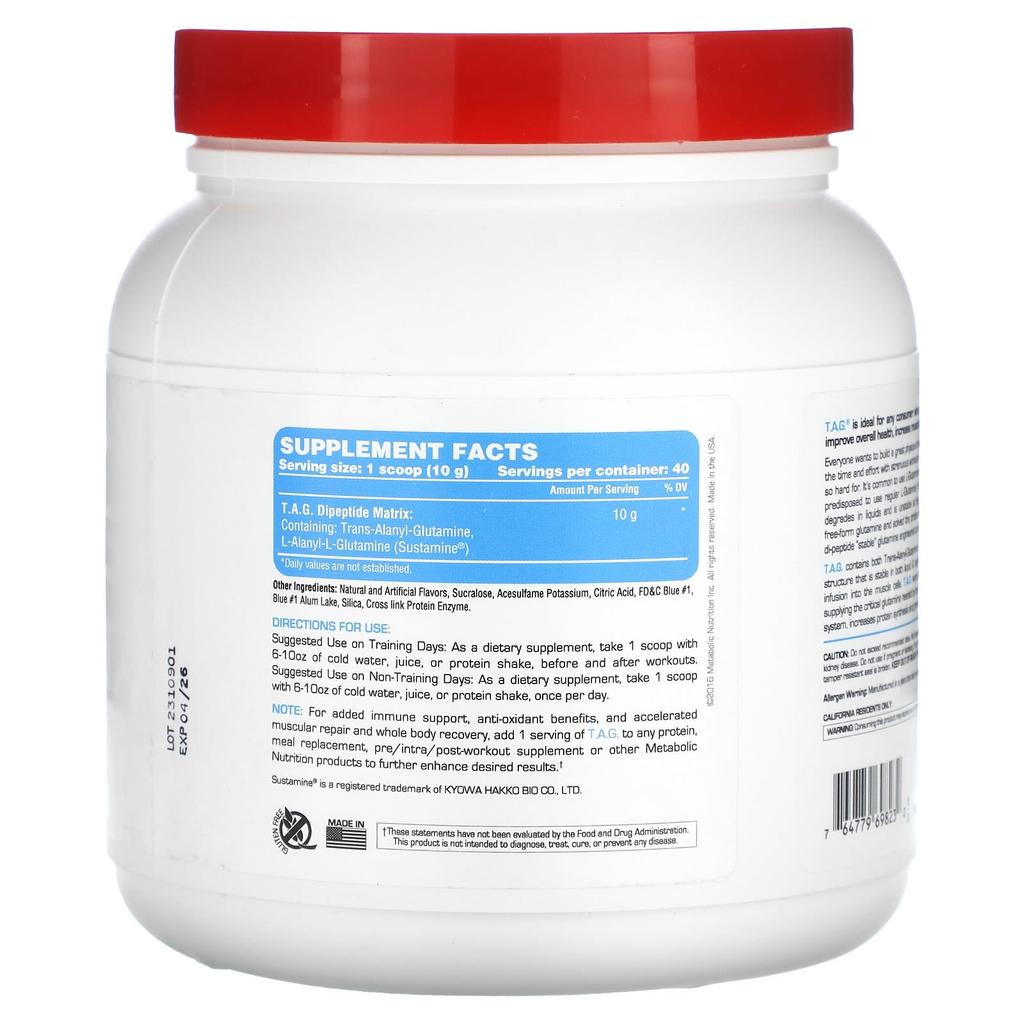 Age, Blue Raspberry, 400G