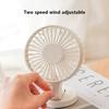WT8019 USB Mini Desktop Fan Summer Double Blade Angle Adjustable Cooling Fan