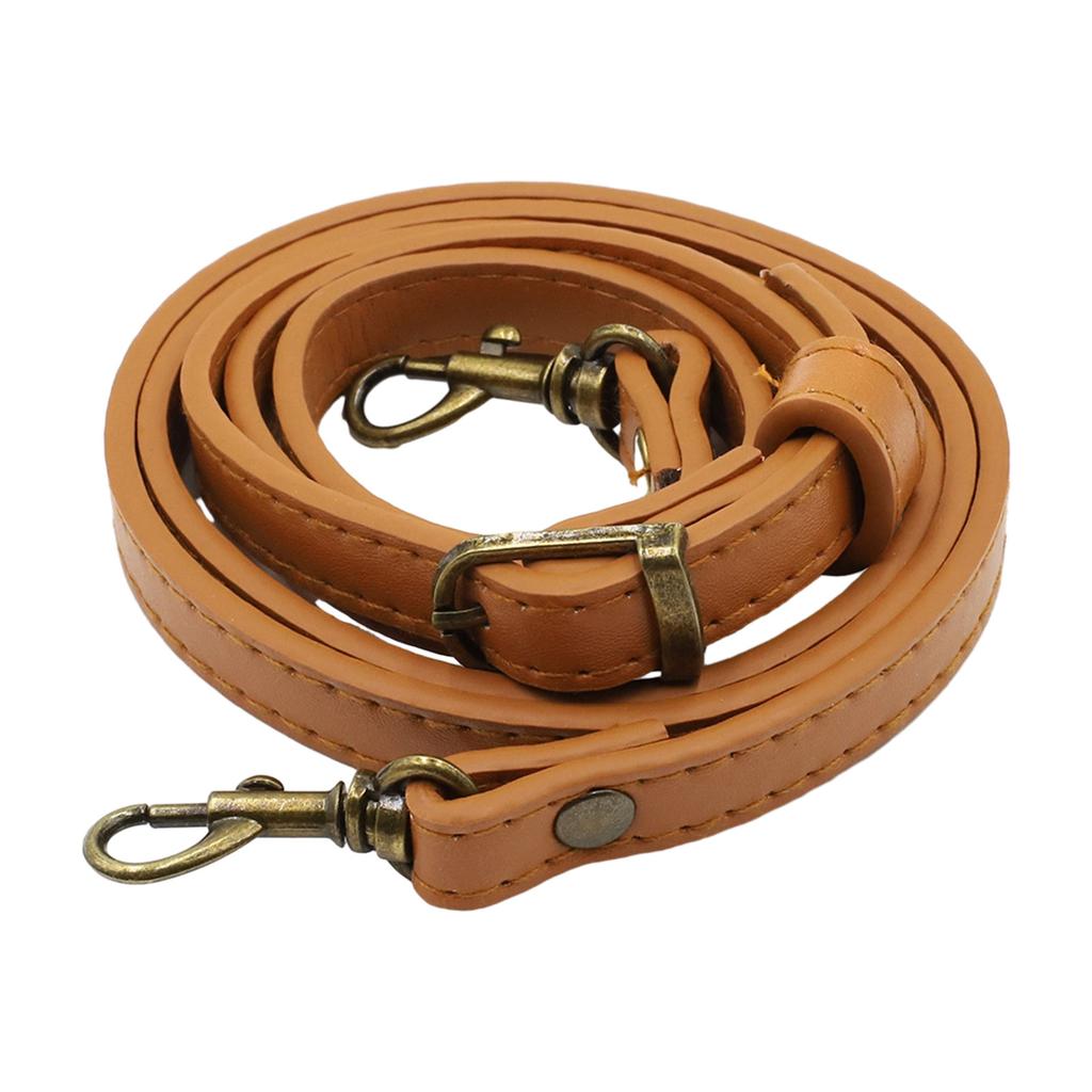 Axelremsrem 105-120cm Crossbody-väska PU-bälte Ersättning DIY Damplånbok Handgjorda Väskaccessoarer för Kvinnor Flicka