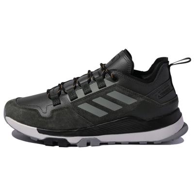 Terrex Hikster Leather Shoes 'Black Green' Sneakers FX4663