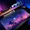 Tappetino per Mouse XXL Gioco Sonic The Hedgehog Antiscivolo Spesso MousePad Studente Gaming Mousepad Grande Scrittura Bordo Bloccato Tappeto da Ufficio
