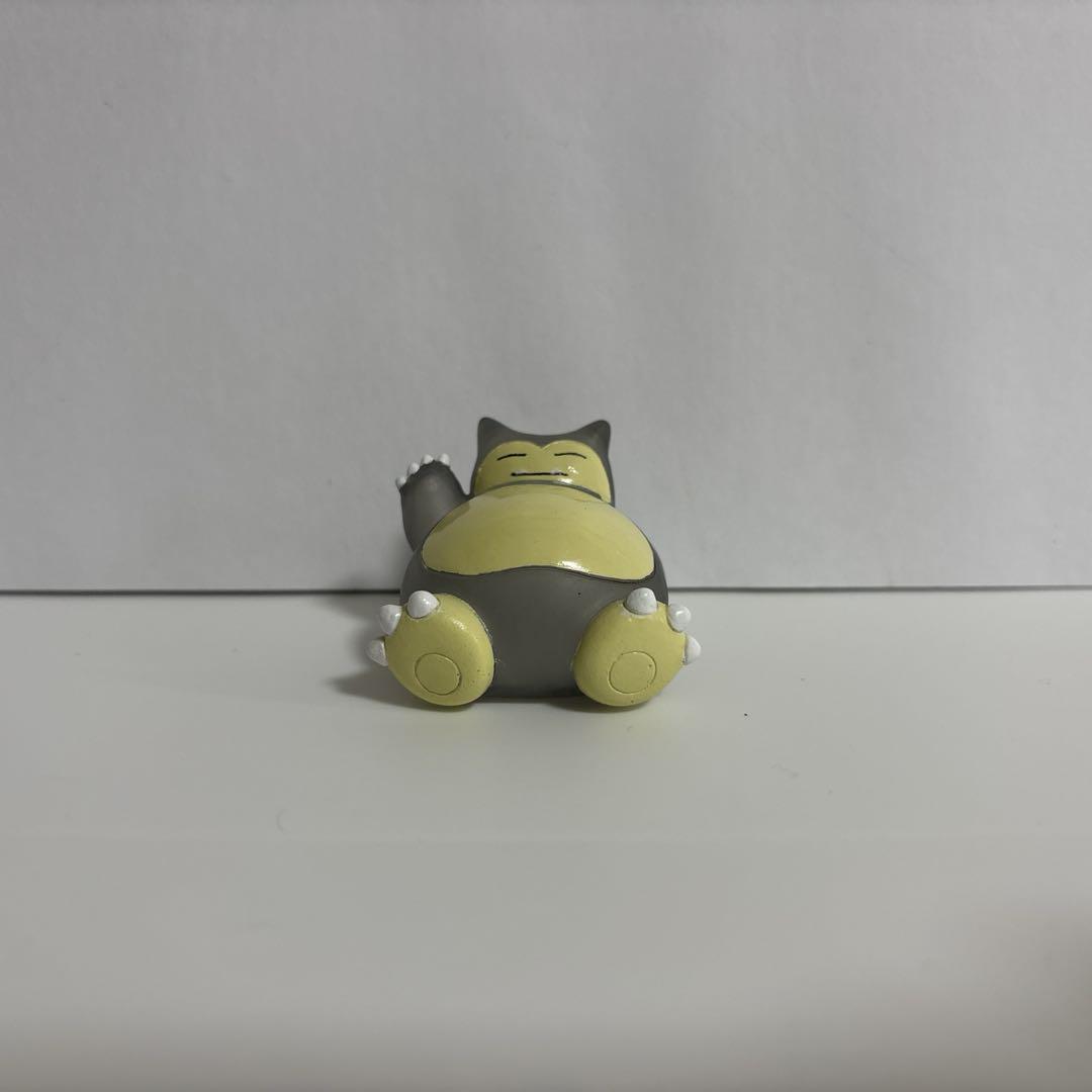 

[Б/У] Pokemon Kids Прозрачная фигурка Снорлакса на палец Фигурка Покемона Канто Ранняя