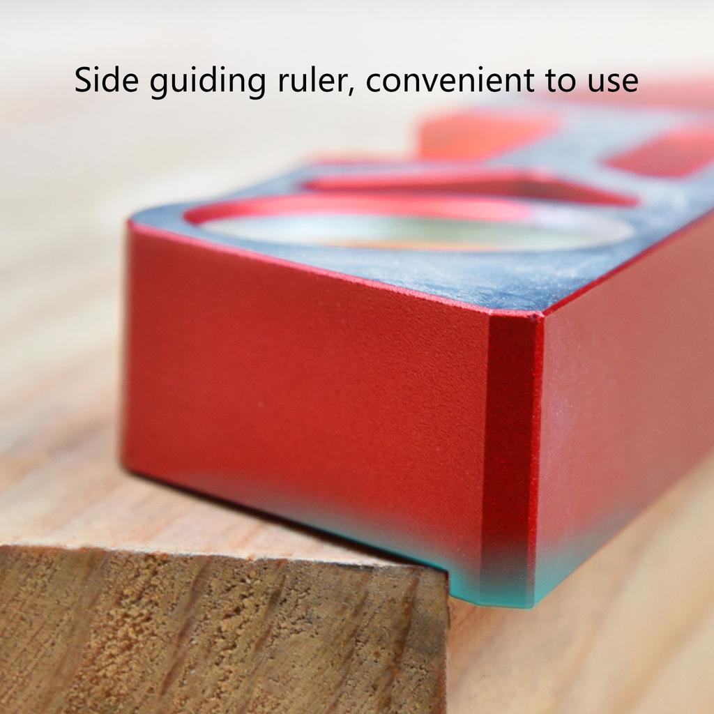 Portable Pocket Level Ruler Aluminum Alloy Measuring Level RulerVersatile & Durable Measuring Tool for Everyday Use