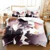 Anime Kaguya-Sama Love Is War Bedding Set Printed Bed Set Duvet Cover Sheet Pillowcase Bed Soft Quilt Cover Full Queen King Size