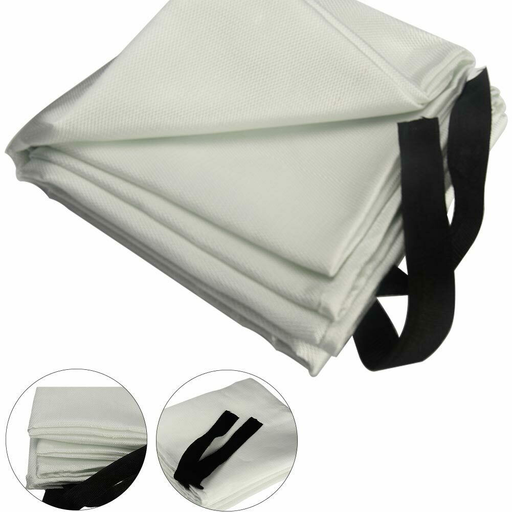 Welding Blanket Fire Flame Retardent Fireproof Blanket Fiberglass Slag Shield 1.2x1.8M Heat Insulation Cloth Welding Equipment