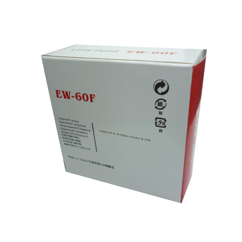 1PCS EW60F EW-60F Camera Lens Hood  Bayonet Mount for Canon M5 M6 With EF-M 18-150mm F/3.5-6.3 IS STM 55mm Lens with Package Box