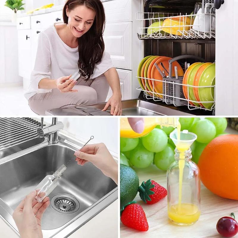 2 oz kleine klare Glasflaschen mit Deckeln für Flüssigkeiten, winzige kurze Gläser mit Kappen, Mini-Glas-Saftflaschen für Tränke, Ingwer-Shots