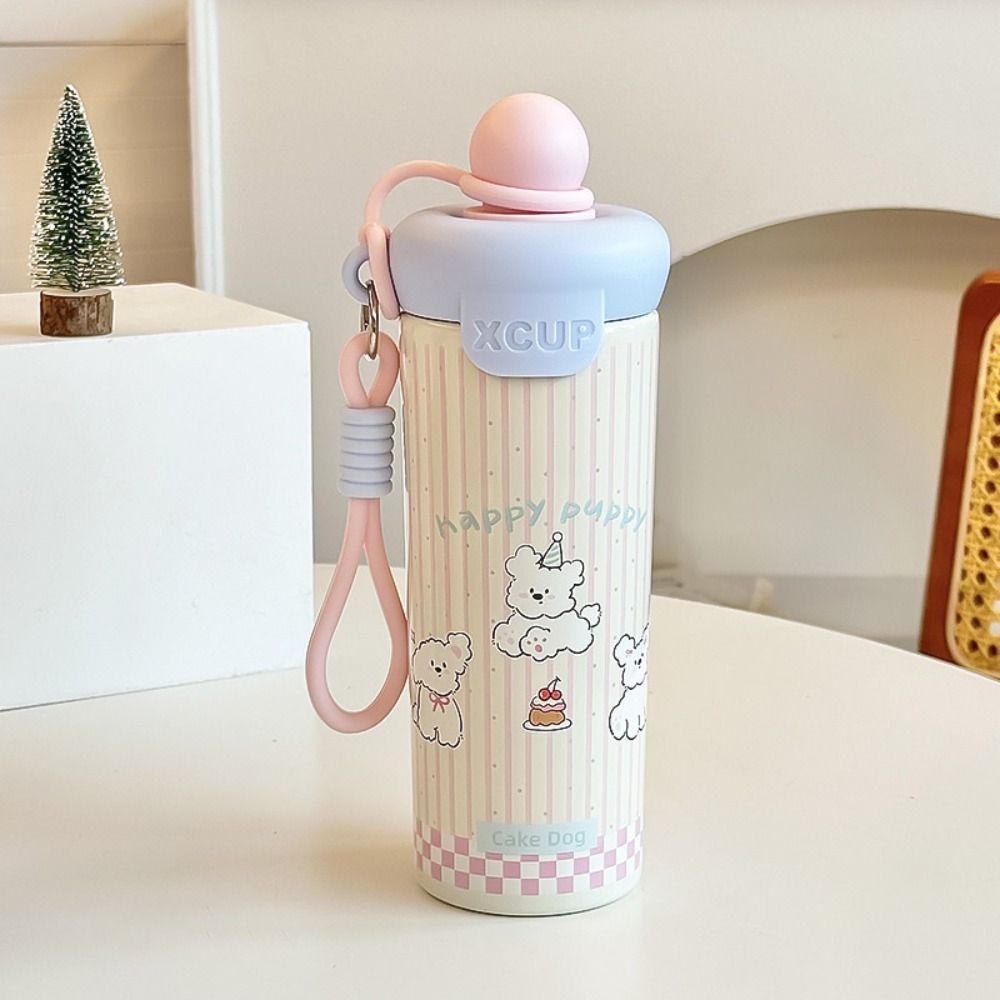 600ml Insulated Water Bottle 316 Stainless Steel Vacuum Flask Practical Gift Thermos Bottle  Office