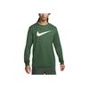 Nike Solid Color Crew Neck Long Sleeve T-Shirt Men Tops Green DZ2987-323