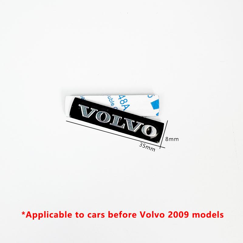 

35*8mm For Volvo XC90 V90 XC60 V40 S60 V60 S40 Before 2010 Sticker Volvo Steering Wheel Sticker Blue Emblem Interior Sticker