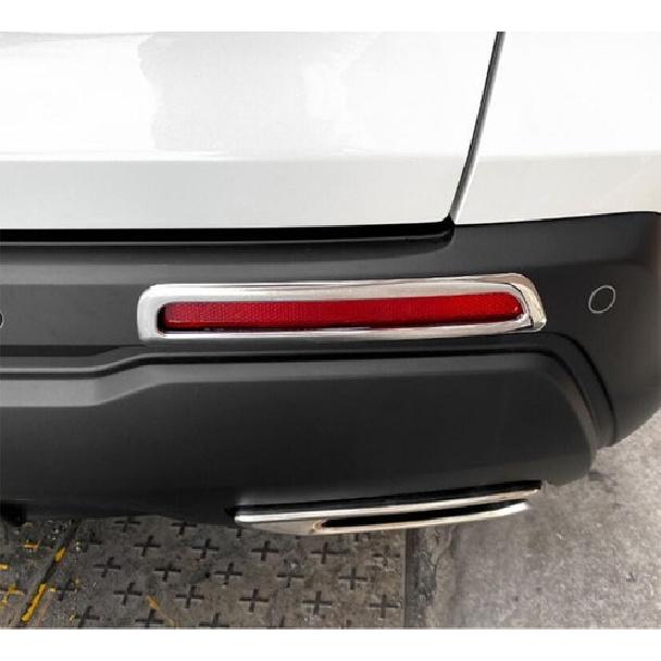 For  Honda CR-V CRV ABS Chrome Rear Bumper Fog Light Decorate Cover Trim 2P