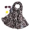 Hijab Fashion con Stampa Leopardo per Donna Sciarpa Lunga Stampata in Filato di Bali Turbanti Musulmani per Donna Sciarpa Hijab Femme Musulman