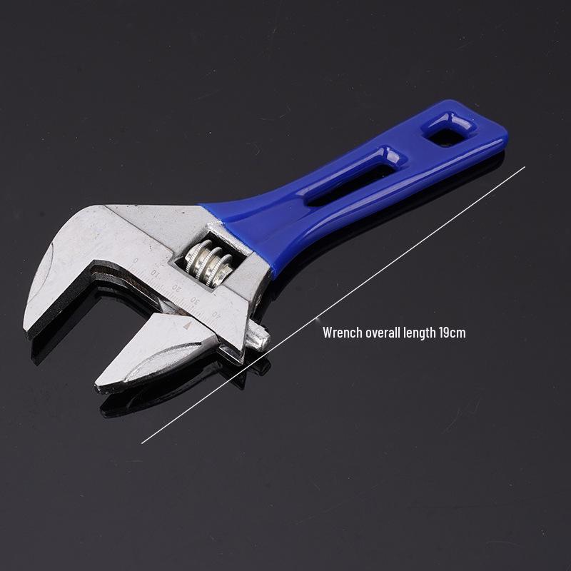 Tanlihuo Multi-Functional Short Handle Adjustable Wrench for Kitchen and Bathroom Disassembly.