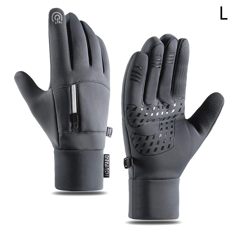 

Winter Gloves Waterproof Thermal Sport Glove For Men Women Running Cycling Driving Hiking Touch Screen Warm Gloves L